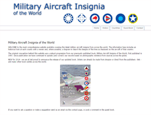 Tablet Screenshot of aircraft-insignia.com